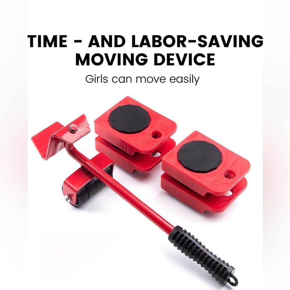 Furniture Lift Mover‎ Tool Set Wheels Dolly 330Lbs Capacity 360 Rotation